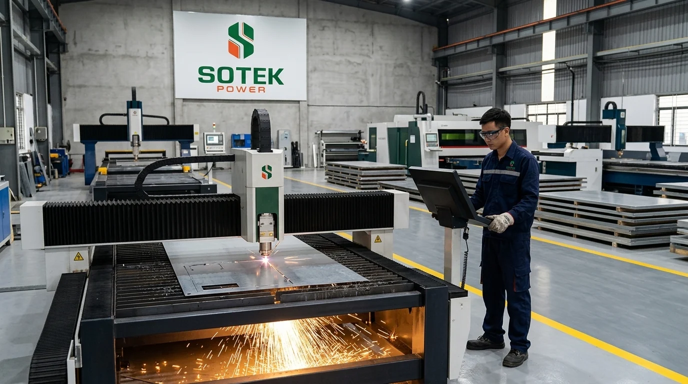 Xưởng Cắt Laser Bystronic SOTEK POWER