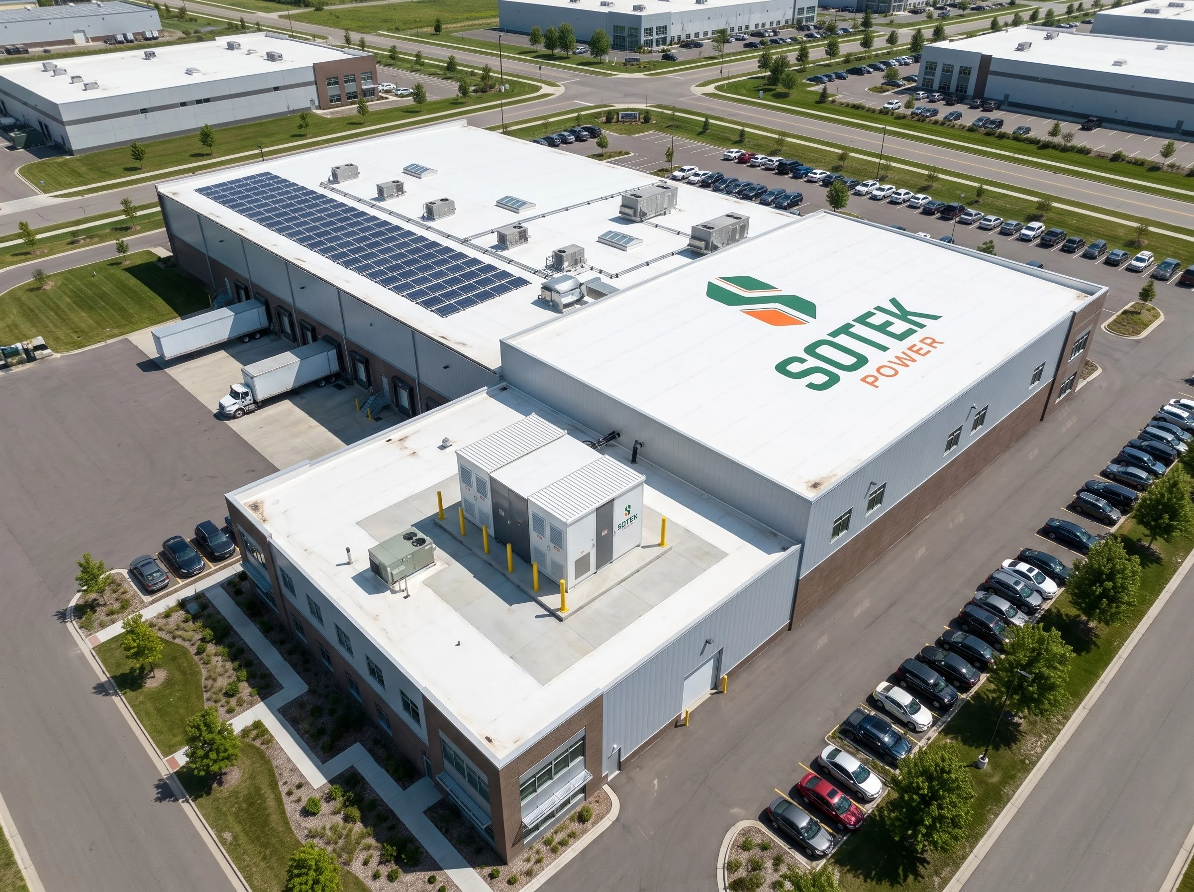 Toàn Cảnh Tổ Hợp Nhà Máy SOTEK POWER