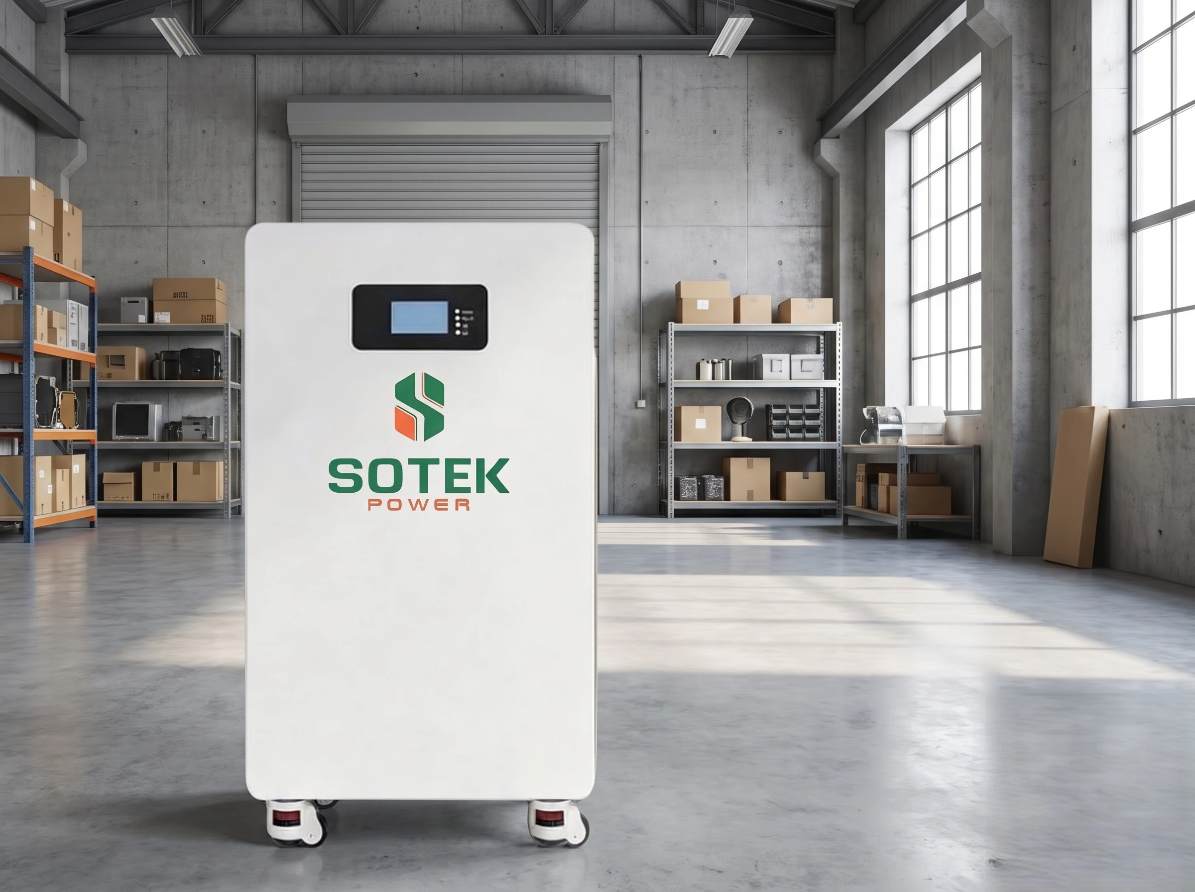 SOTEK BS16INWV Đặt Sàn Bánh Xe Di Động